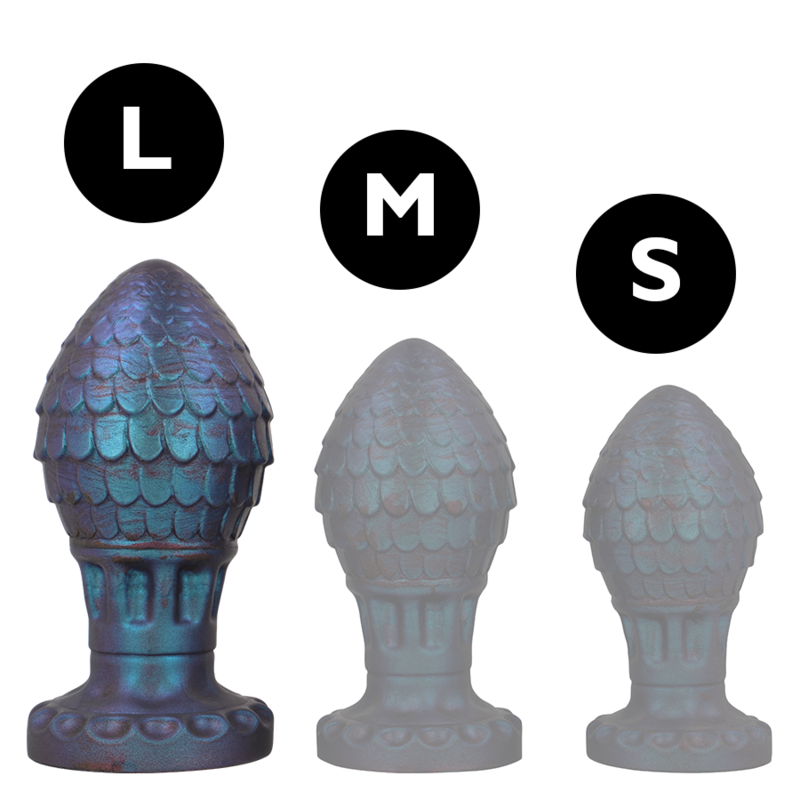 EPIC - VRAKOS PLUG ANALE DRAGON EGG TAGLIA L – Tappi anali – foto 4