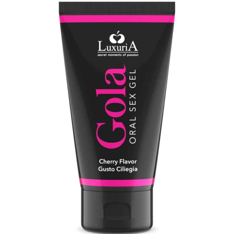 INTIMATELINE LUXURIA - GEL PER SESSO ORALE GUSTO CILIEGIA 50 ML – Per il sesso orale