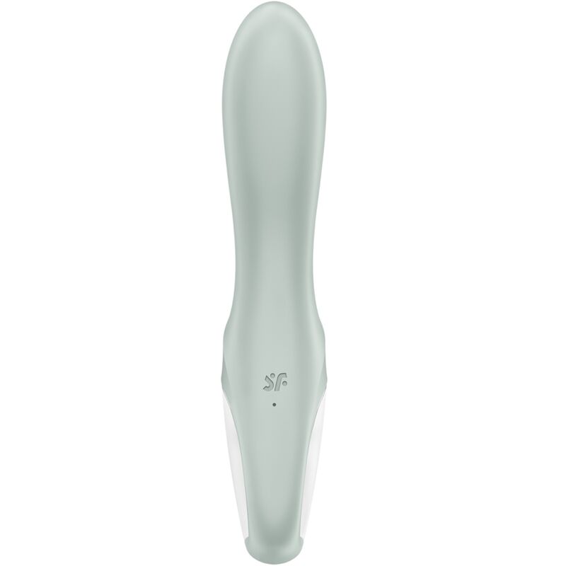 SATISFYER - AIR PUMP BOOTY 3 VIBRATORE ANALE GONFIABILE GRIGIO VERDE – Vibratori – foto 3