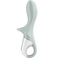 SATISFYER - AIR PUMP BOOTY 3 VIBRATORE ANALE GONFIABILE GRIGIO VERDE – Vibratori