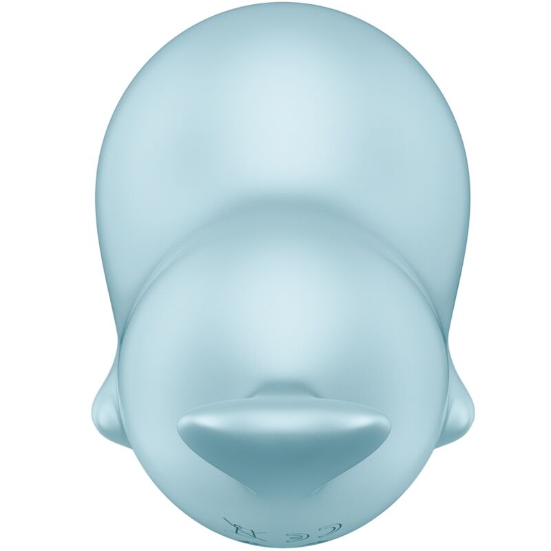 SATISFYER - SASSY SEAL STIMOLATORE E VIBRATORE BLU – Stimolatore d'aria con vibrazione – foto 4