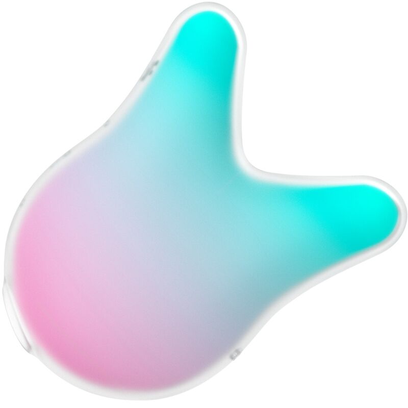 SATISFYER - MERMAID VIBES STIMOLATORE E VIBRATORE MENTA E ROSA – Stimolatore d'aria con vibrazione – foto 3