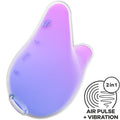SATISFYER - MERMAID VIBES STIMOLATORE E VIBRATORE VIOLA E ROSA – Stimolatore d'aria con vibrazione