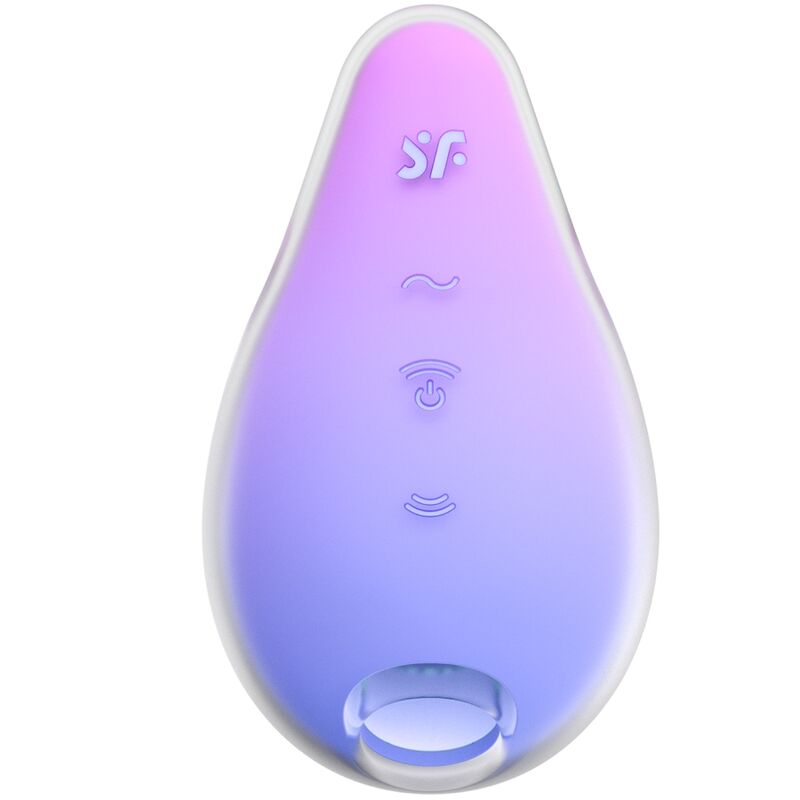SATISFYER - MERMAID VIBES STIMOLATORE E VIBRATORE VIOLA E ROSA – Stimolatore d'aria con vibrazione – foto 2
