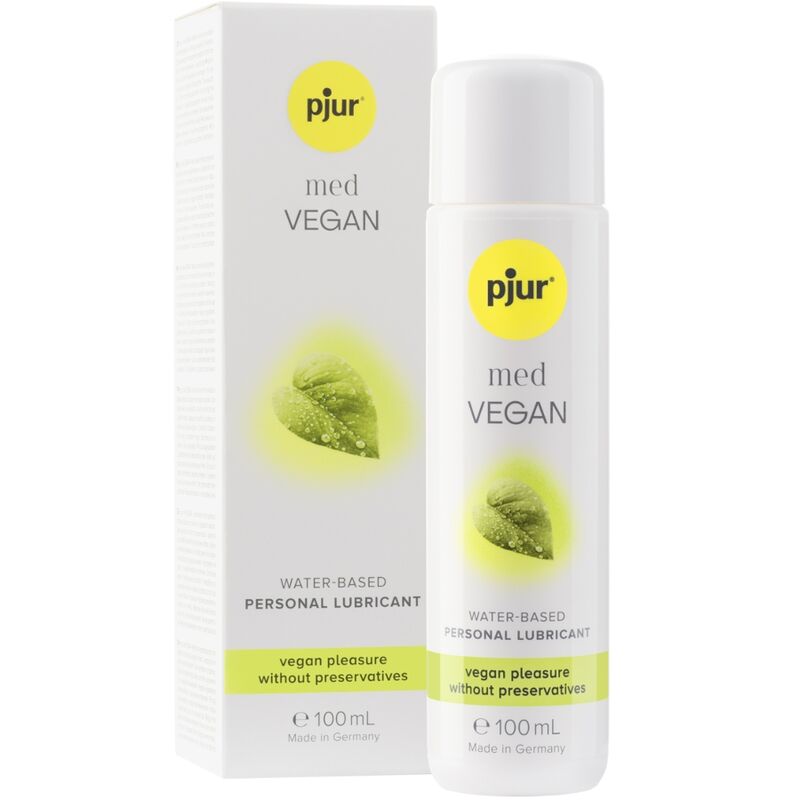 PJUR - MED VEGAN GLIDE LUBRIFICANTE A BASE ACQUA 100 ML – Biologico biologico