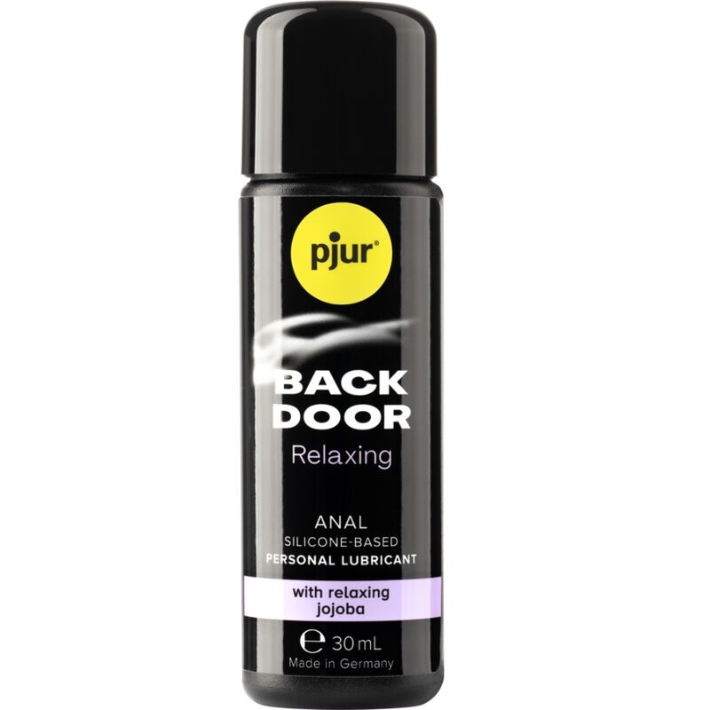 PJUR - BACK DOOR LUBRIFICANTE ANALE RILASSANTE JOJOBA 30 ML – Base in silicone