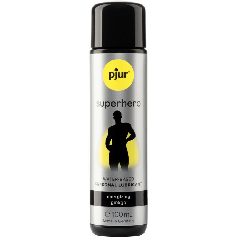 PJUR - LUBRIFICANTE ENERGIZZANTE SUPEREROE GINKGO 100 ML – A base d'acqua