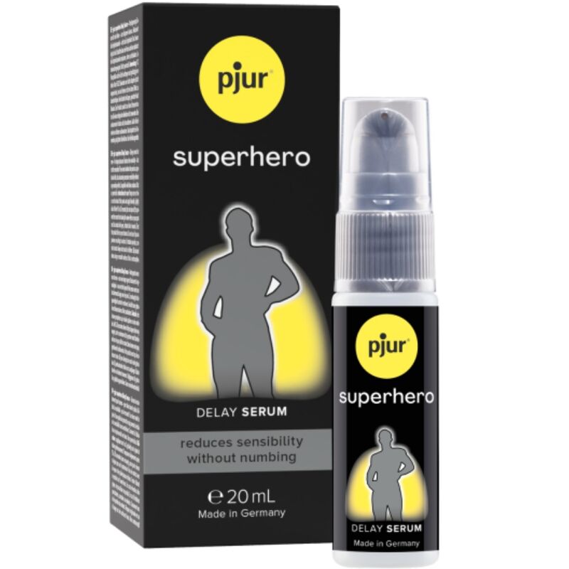 PJUR - SUPERHERO SIERO RITARDANTE CONCENTRATO 20 ML – Ritardanti