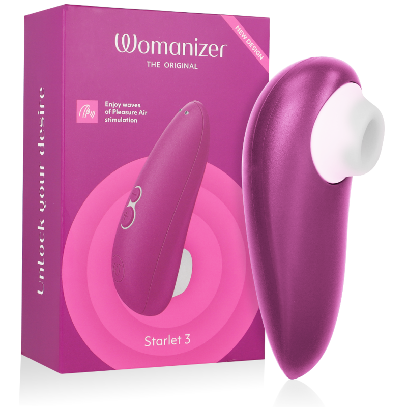 WOMANIZER - STARLET 3 STIMOLATORE CLITORALE VIOLA – Massaggiatrici