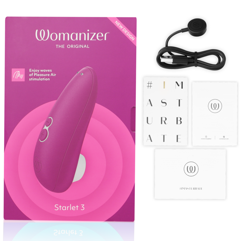 WOMANIZER - STARLET 3 STIMOLATORE CLITORALE VIOLA – Massaggiatrici – foto 6