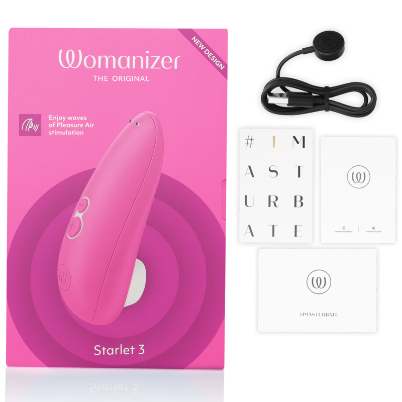 WOMANIZER - STIMOLATORE CLITORALE STARLET 3 ROSA – Massaggiatrici – foto 6