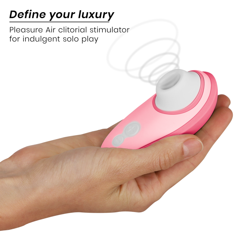 WOMANIZER - LIBERTY 2 STIMOLATORE CLITORIDEO E ASPIRAZIONE ROSA – Stimolatore d'aria con vibrazione – foto 3