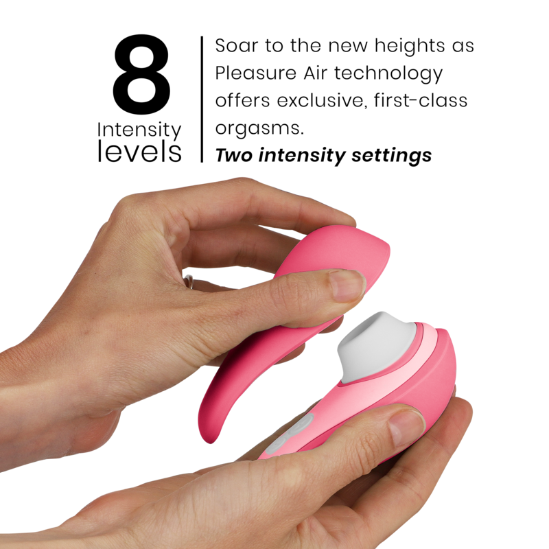 WOMANIZER - LIBERTY 2 STIMOLATORE CLITORIDEO E ASPIRAZIONE ROSA – Stimolatore d'aria con vibrazione – foto 5