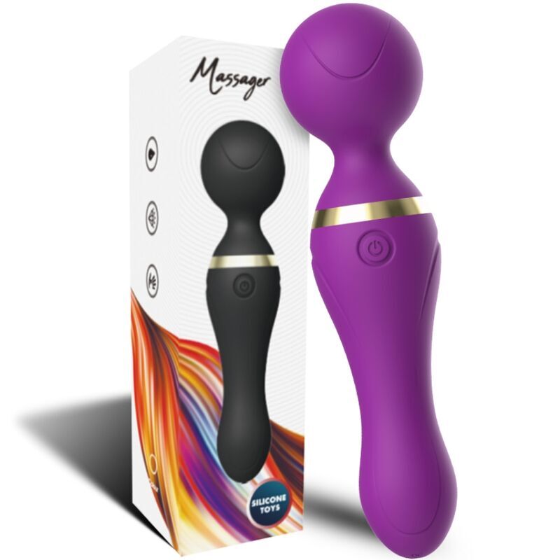 ARMONY - MASSAGGIATORE E VIBRATORE FREEZA TESTA SUPER FLESSIBILE VIOLA – Per il clitoride