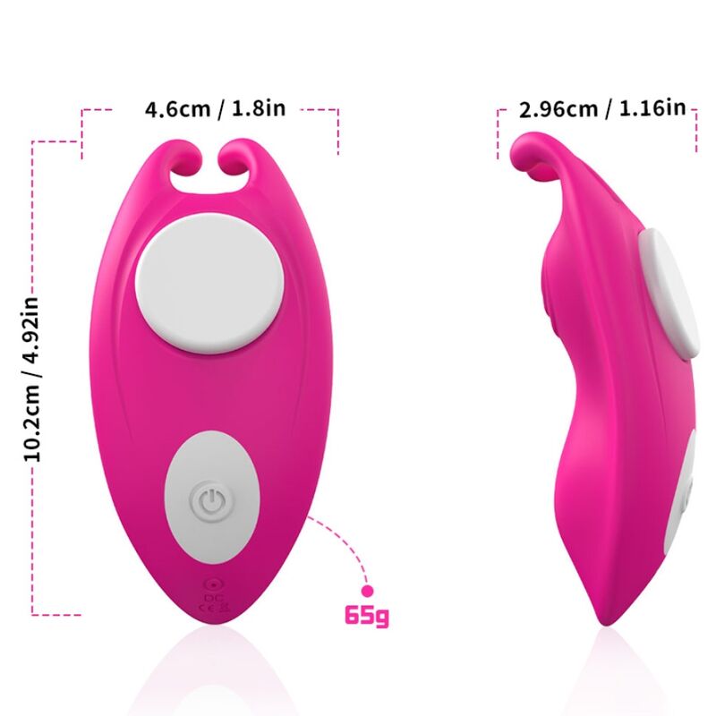 ARMONY - MUTANDINA INDOSSABILE HONEYBEE VIBRATORE G-SPOT FUCSIA - APP GRATUITA – Per il clitoride – foto 3