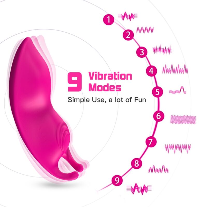 ARMONY - MUTANDINA INDOSSABILE HONEYBEE VIBRATORE G-SPOT REMOTE CONTROL FUCSIA – Per il clitoride – foto 9