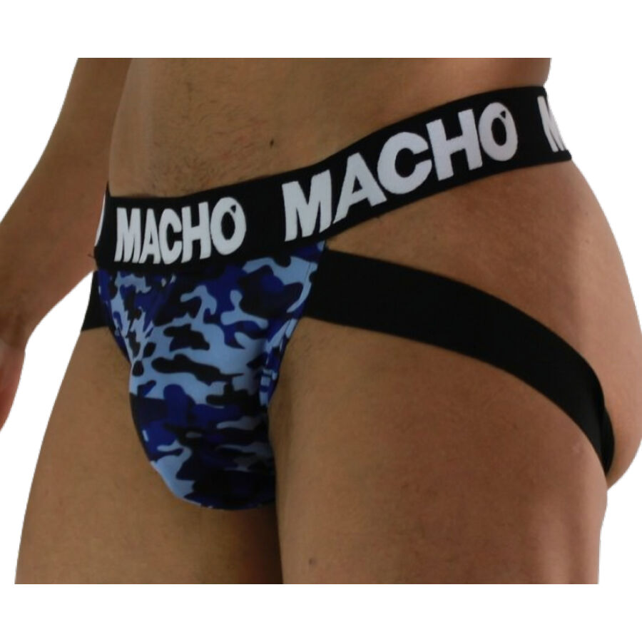 MACHO - MX28MA JOCK BLU MILITARE M – Sospensori – foto 2