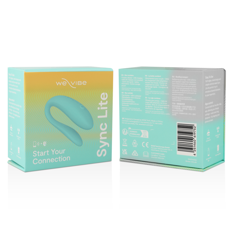 WE-VIBE - SYNC LITE STIMOLATORE CLITORIDE TURCHESE – Per il clitoride – foto 6