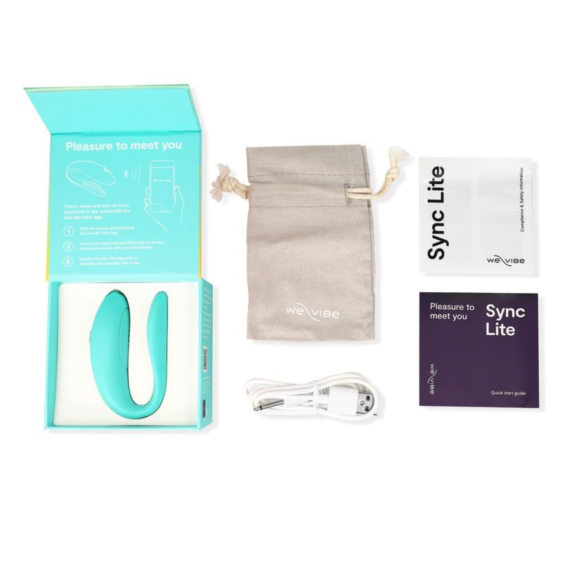 WE-VIBE - SYNC LITE STIMOLATORE CLITORIDE TURCHESE – Per il clitoride – foto 5