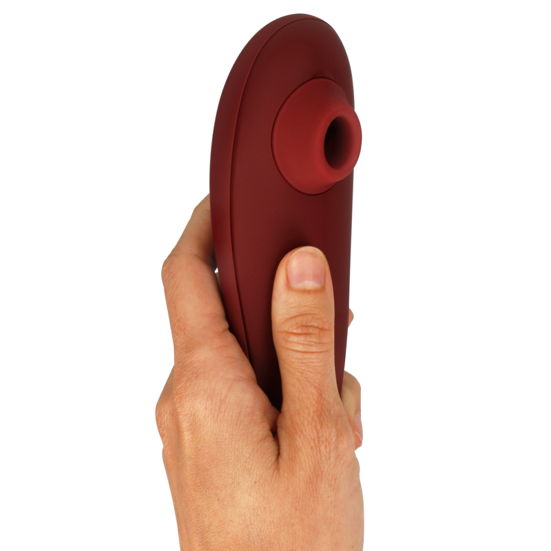 WOMANIZER - CLASSIC 2 STIMOLATORE CLITORALE BORDEAUX – Stimolatore dell'aria nessuna vibrazione – foto 4