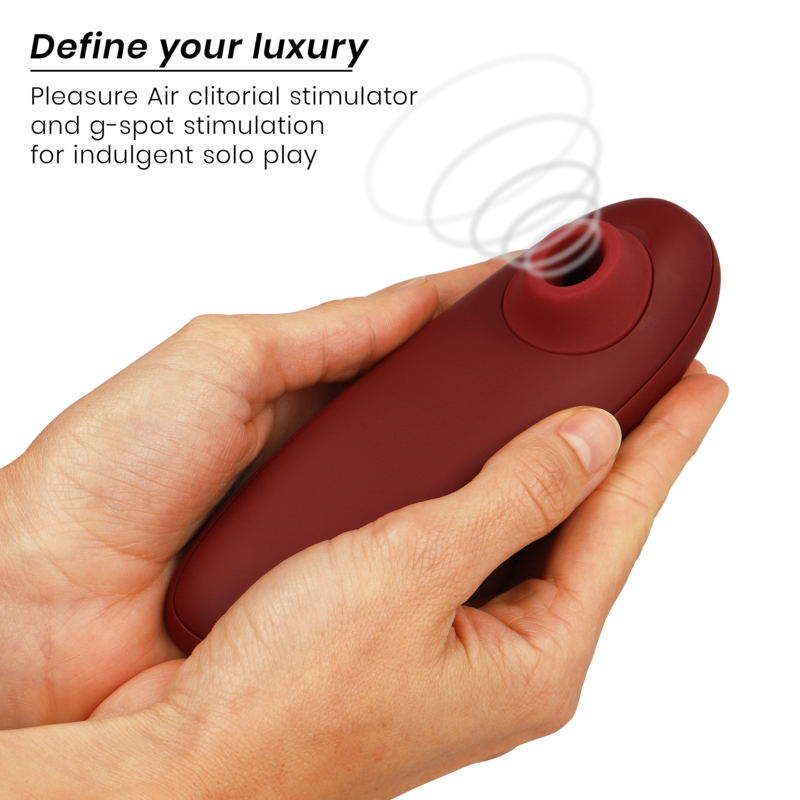 WOMANIZER - CLASSIC 2 STIMOLATORE CLITORALE BORDEAUX – Stimolatore dell'aria nessuna vibrazione – foto 3