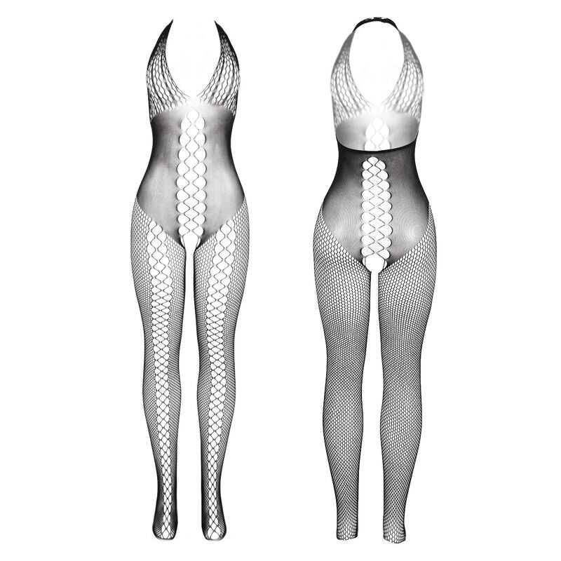 SUBBLIME - 951832 BODYSTOCKING CON SCHIENA APERTA E DETTAGLI INCROCIATI NERO TAGLIA UNICA – Bodystocking – foto 3
