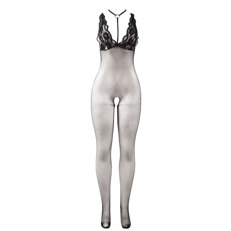 SUBBLIME - 951993 BODYSTOCKING A RETE TRASPARENTE NERA SENZA CAVALLO TAGLIA UNICA – Bodystocking – foto 5