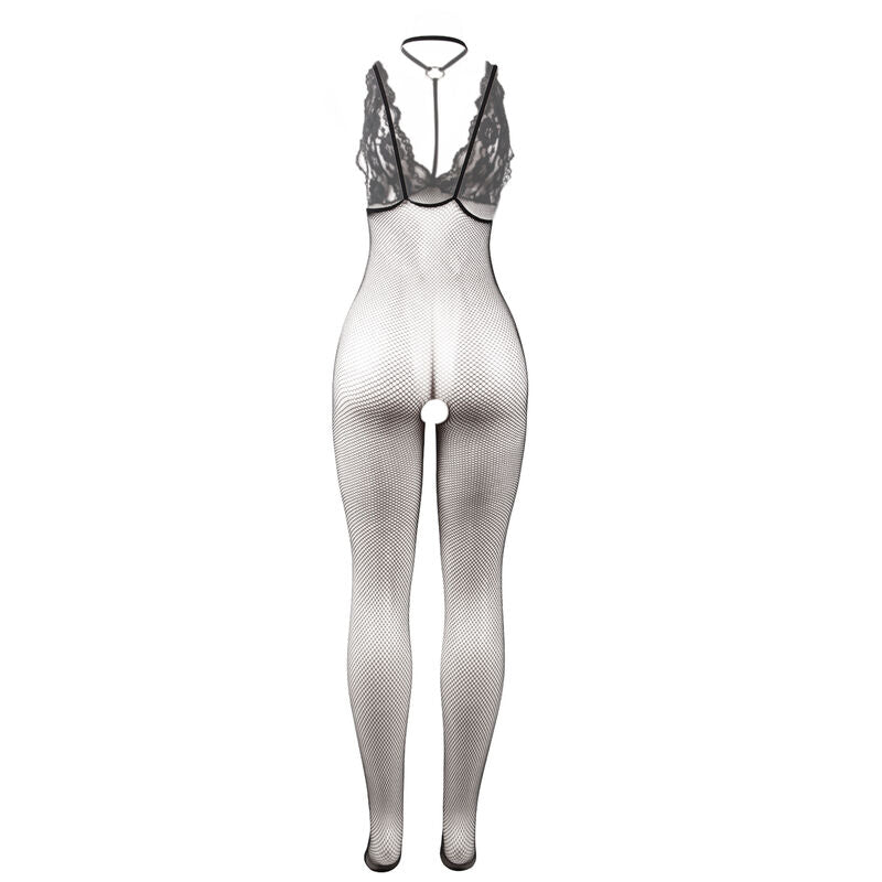 SUBBLIME - 951993 BODYSTOCKING A RETE TRASPARENTE NERA SENZA CAVALLO TAGLIA UNICA – Bodystocking – foto 6