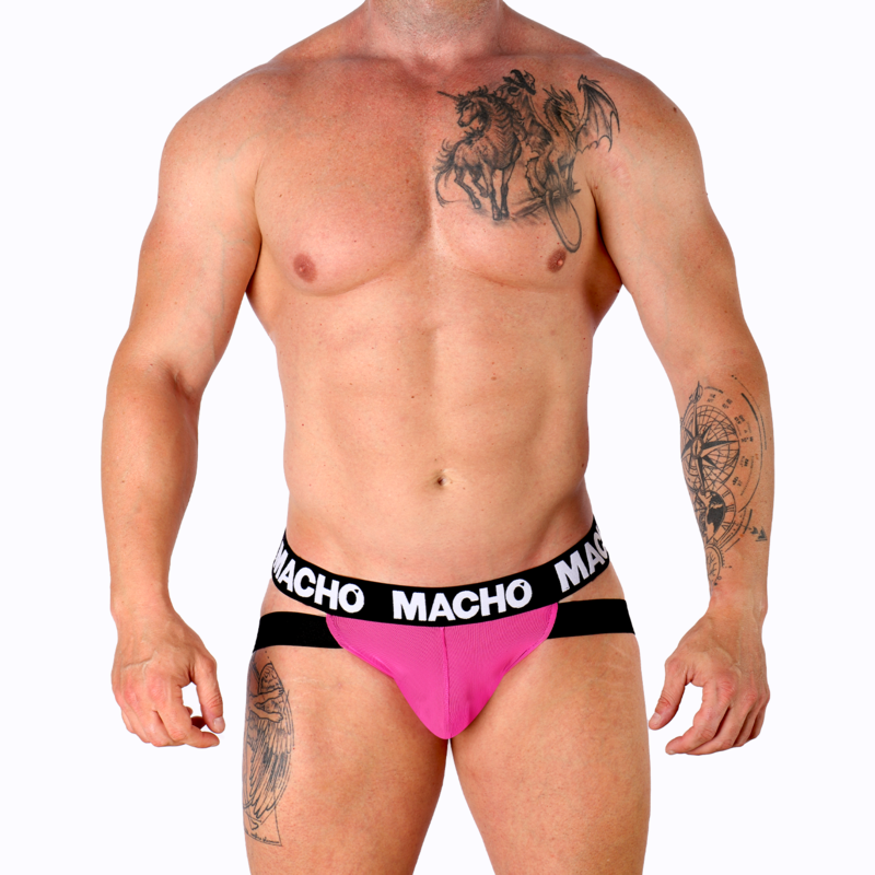 MACHO - MX28FR JOCK ROSA NEON L – Sospensori – foto 2