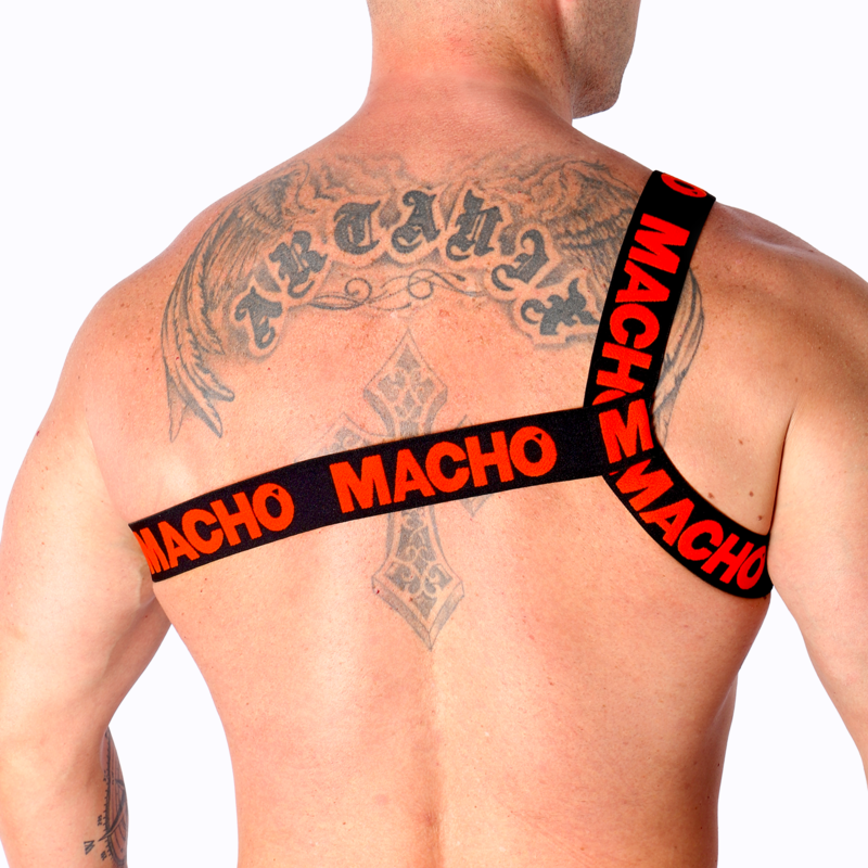 MACHO - PETTORINA ROMANA ROSSA L/XL – Imbracature da uomo – foto 3