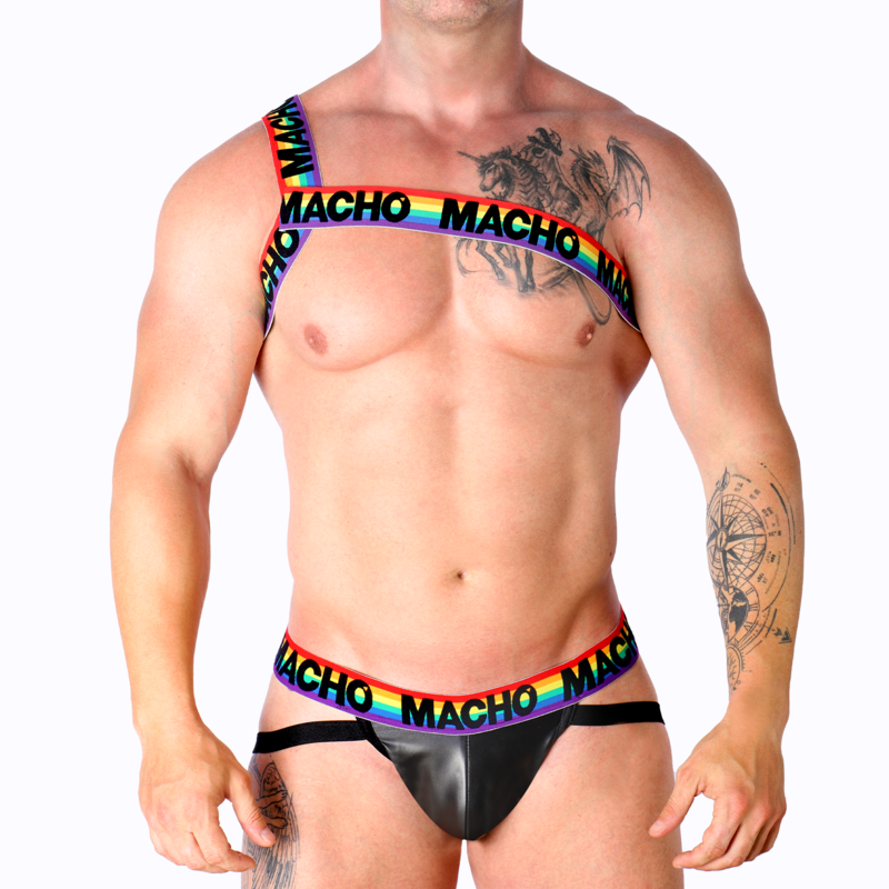 MACHO - PETTORINA ROMANA ORGOGLIO S/M – Imbracature da uomo