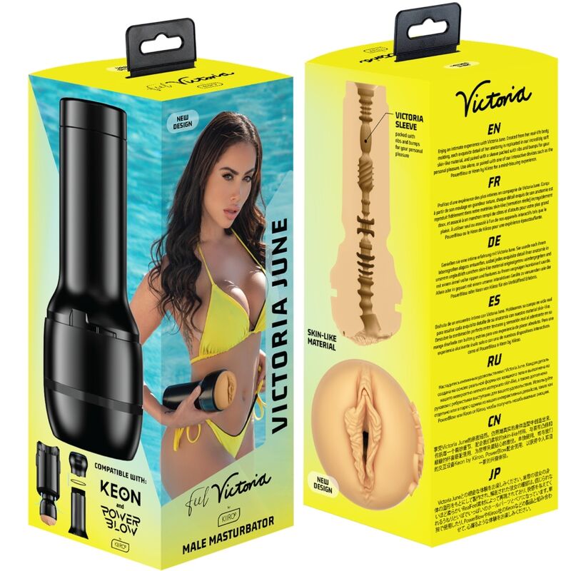 KIIROO - FEEL VICTORIA JUNE MASTURBATORE – Vagine senza vibrazioni