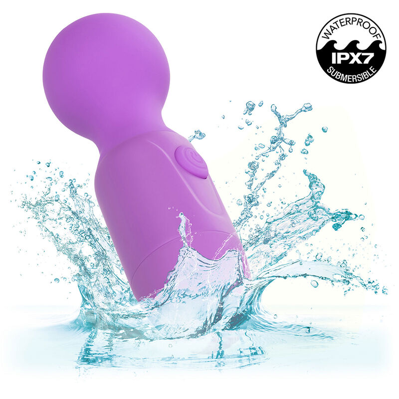 CALEXOTICS - FIRST TIME MASSAGGIATORE RICARICABILE 10 VIBRAZIONI VIOLA – Vibratore WAND – foto 9
