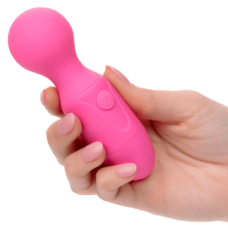 CALEXOTICS - FIRST TIME MASSAGGIATORE RICARICABILE 10 VIBRAZIONI ROSA – Vibratore WAND – foto 6