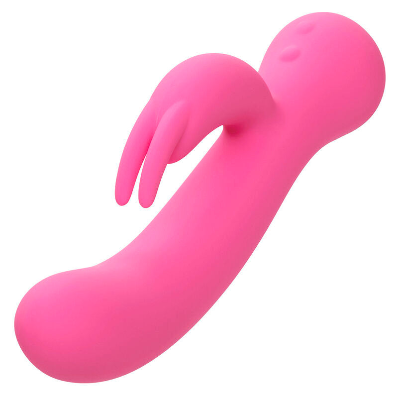 CALEXOTICS - FIRST TIME VIBRATORE CONIGLIO RICARICABILE ROSA – Vibratori di coniglio – foto 4