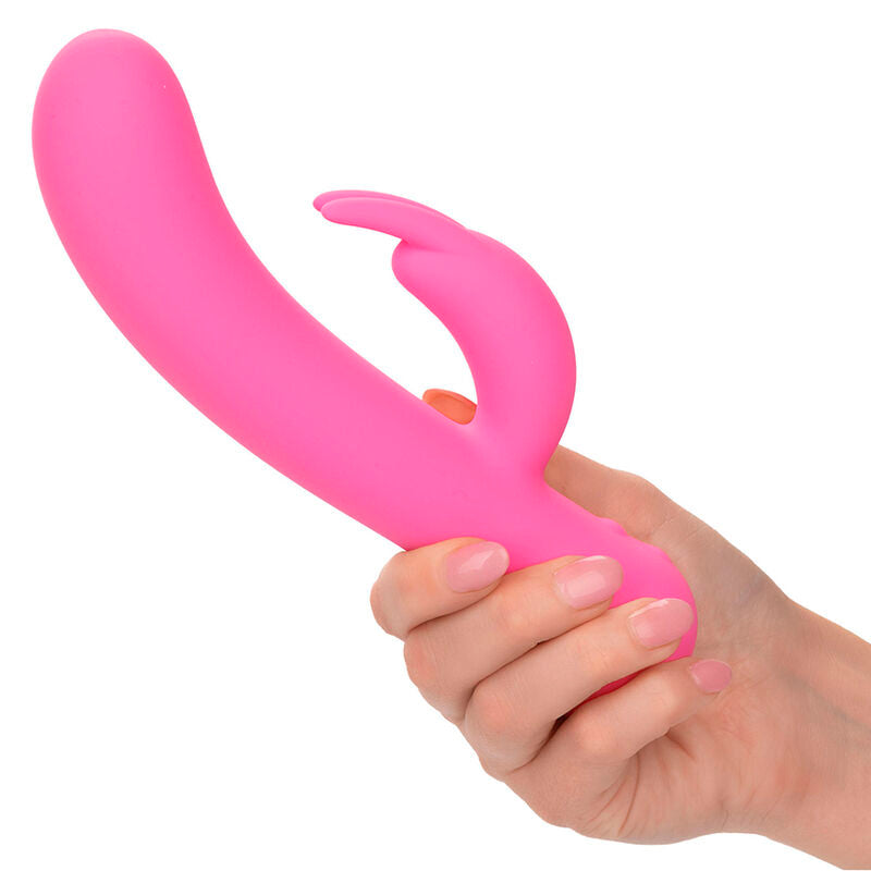CALEXOTICS - FIRST TIME VIBRATORE CONIGLIO RICARICABILE ROSA – Vibratori di coniglio – foto 6