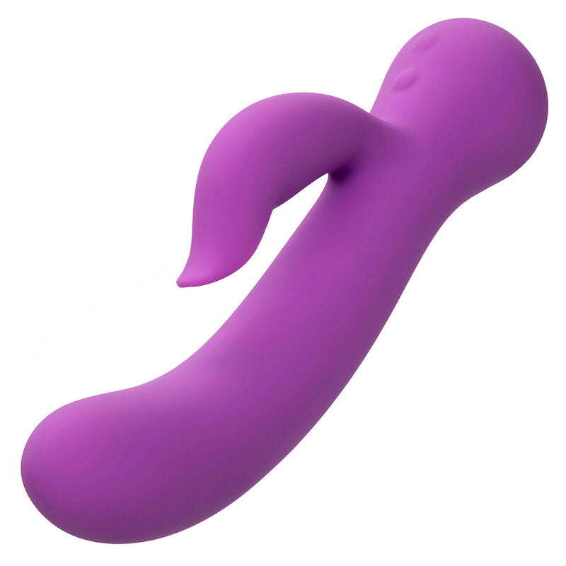 CALEXOTICS - FIRST TIME VIBRATORE PLEASER RICARICABILE VIOLA – Vibratori a punto G – foto 4