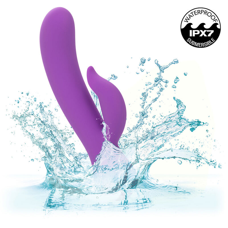 CALEXOTICS - FIRST TIME VIBRATORE PLEASER RICARICABILE VIOLA – Vibratori a punto G – foto 9