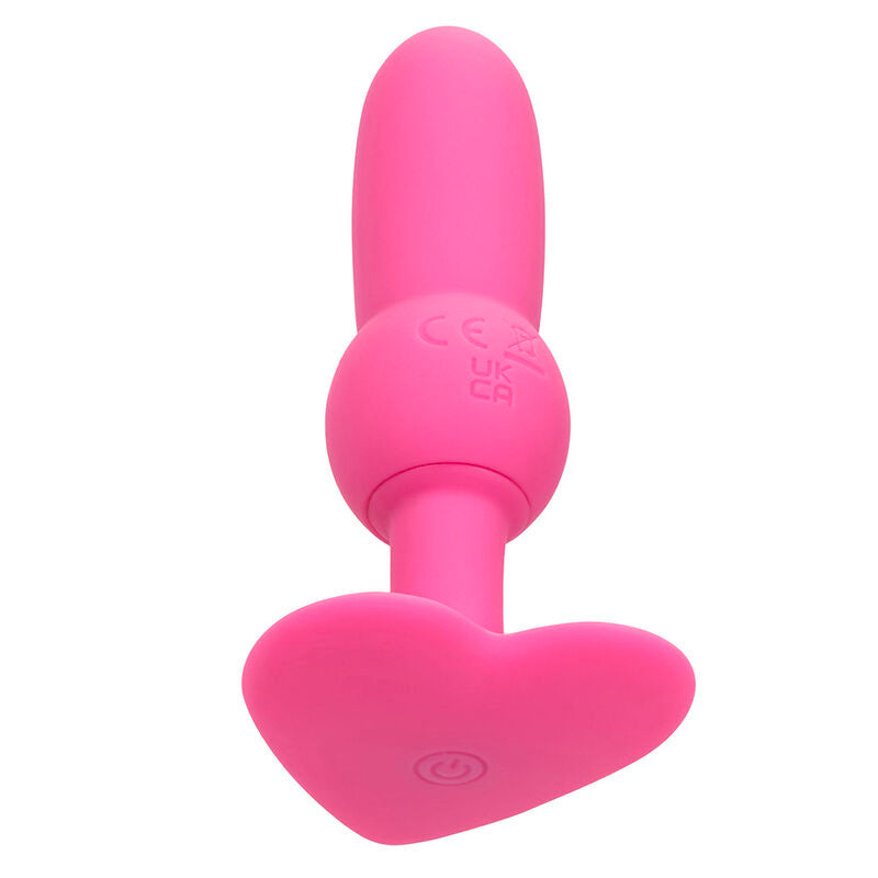 CALEXOTICS - FIRST TIME PLUG ANALE SONDA PERLINE 10 VIBRAZIONI ROSA – Vibratori anali – foto 3