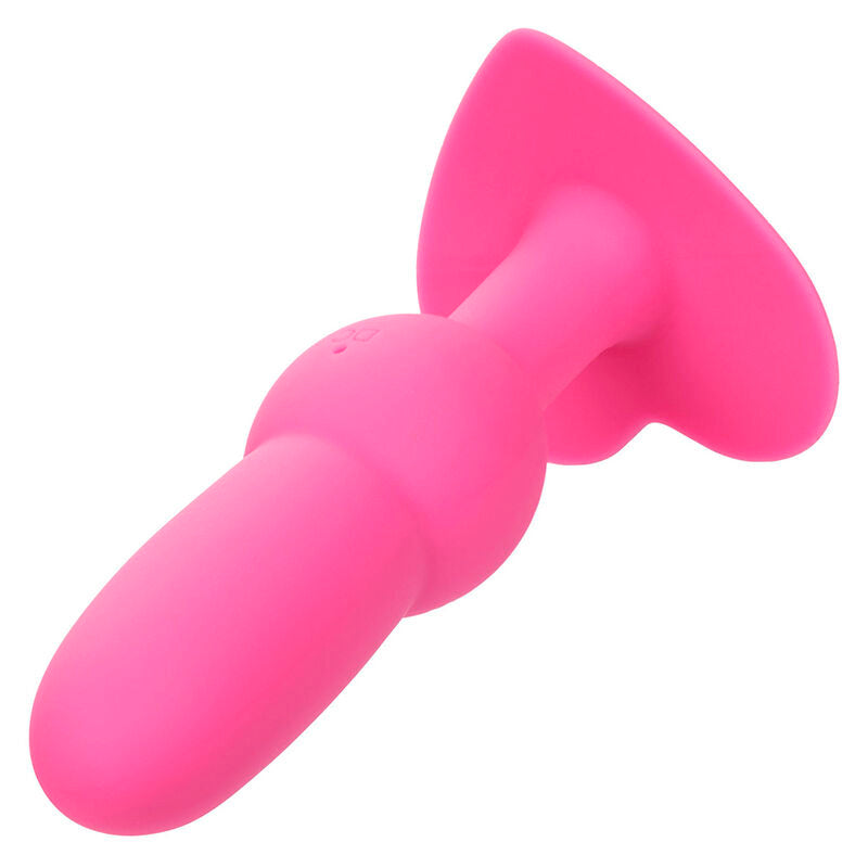 CALEXOTICS - FIRST TIME PLUG ANALE SONDA PERLINE 10 VIBRAZIONI ROSA – Vibratori anali – foto 5