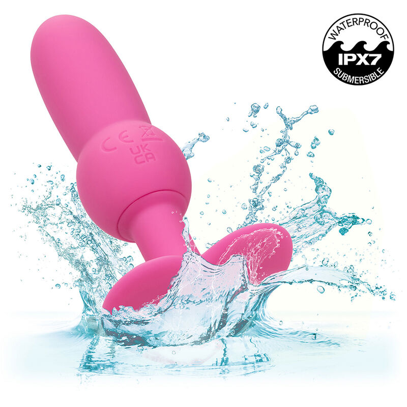 CALEXOTICS - FIRST TIME PLUG ANALE SONDA PERLINE 10 VIBRAZIONI ROSA – Vibratori anali – foto 9