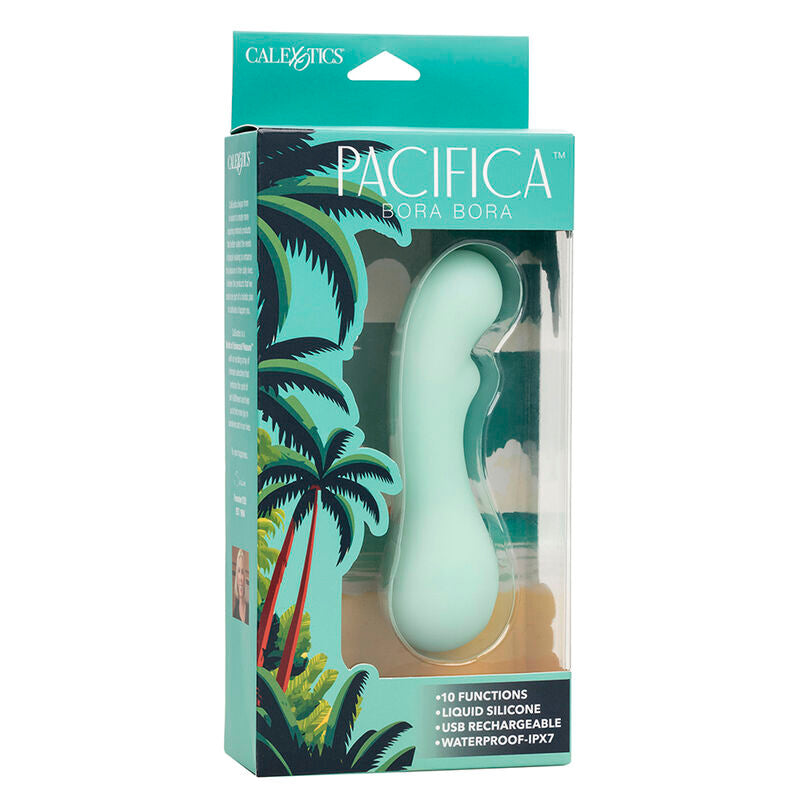CALEXOTICS - PACIFICA BORA BORA STIMOLATORE PUNTO G 10 VIBRAZIONI AQUA – Vibratori a punto G – foto 10