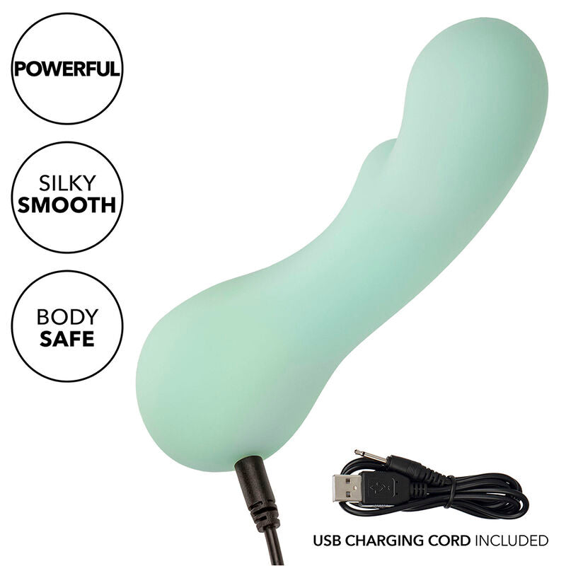 CALEXOTICS - PACIFICA BORA BORA STIMOLATORE PUNTO G 10 VIBRAZIONI AQUA – Vibratori a punto G – foto 8