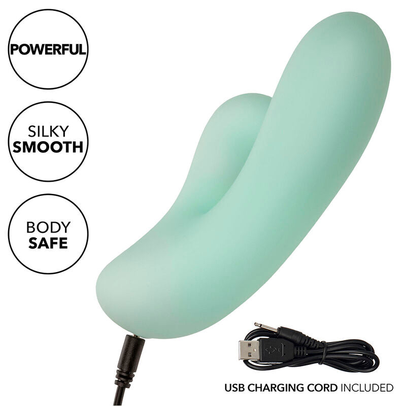 CALEXOTICS - PACIFICA FIJI VIBRATORE E STIMOLATORE PUNTO G 10 VIBRAZIONI AQUA – Vibratori a punto G – foto 9