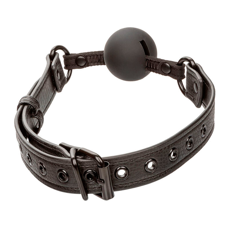 CALEXOTICS - NOCTURNAL BALL GAG SILICONE NERO – Mascelle – foto 3