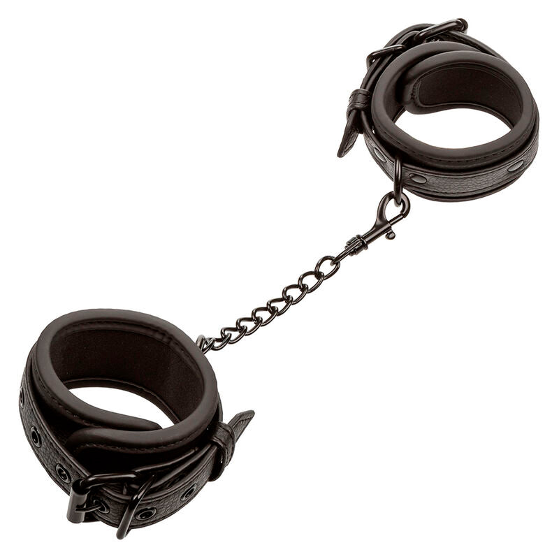 CALEXOTICS - NOCTURNAL MANICHETTE DA POLSO IN PELLE REGOLABILI NERE – Mogli