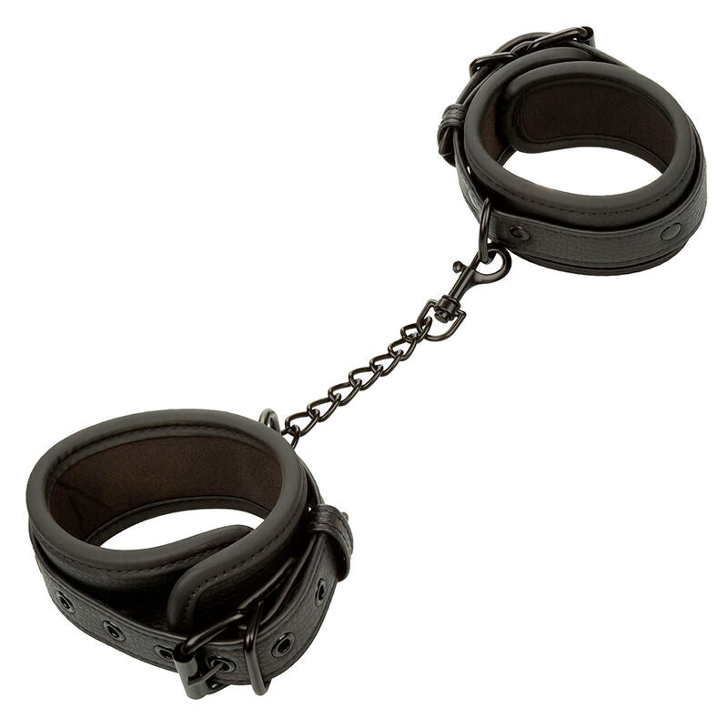 CALEXOTICS - NOCTURNAL CAVIGLIERE IN PELLE REGOLABILI NERE – Mogli