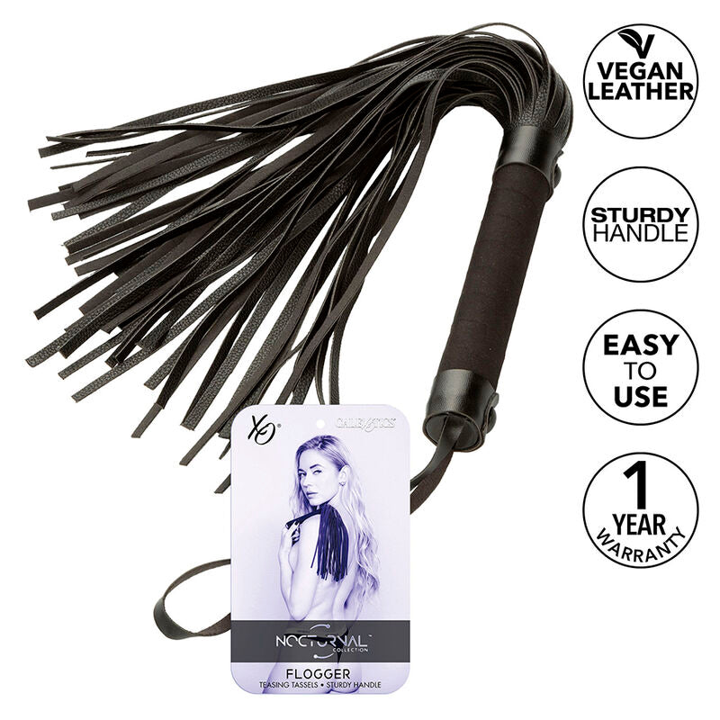CALEXOTICS - NOCTURNAL FUSTIGGITORE PELLE NERO – Fruste BDSM