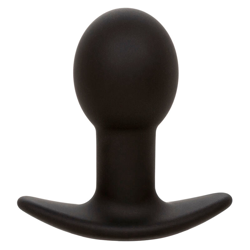 CALEXOTICS - ROCK BOTTOM ANAL PLUG 10 VIBRAZIONI SILICONE NERO – Tappi anali