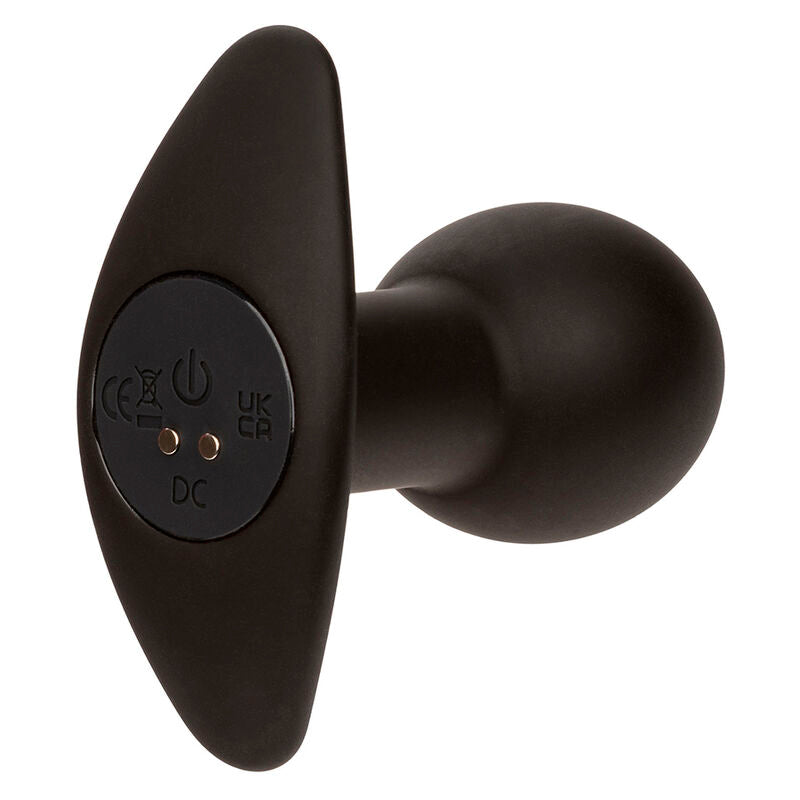 CALEXOTICS - ROCK BOTTOM ANAL PLUG 10 VIBRAZIONI SILICONE NERO – Tappi anali – foto 5